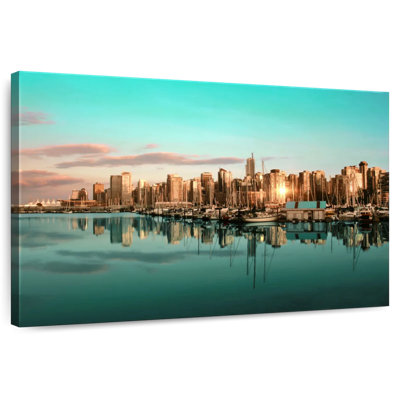 Nicci Vancouver Skyline At Sunset