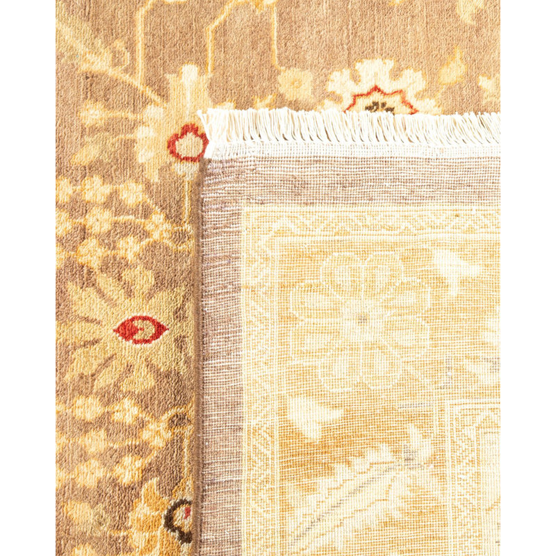 Staka One-of-a-Kind 8' 1" X 10' 2" 2000s Wool Area Rug in Brown
