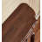 54.33" Dark brown Rectangular Solid Wood Console Table-106950143