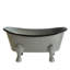 Porte-savon en métal de style rétro