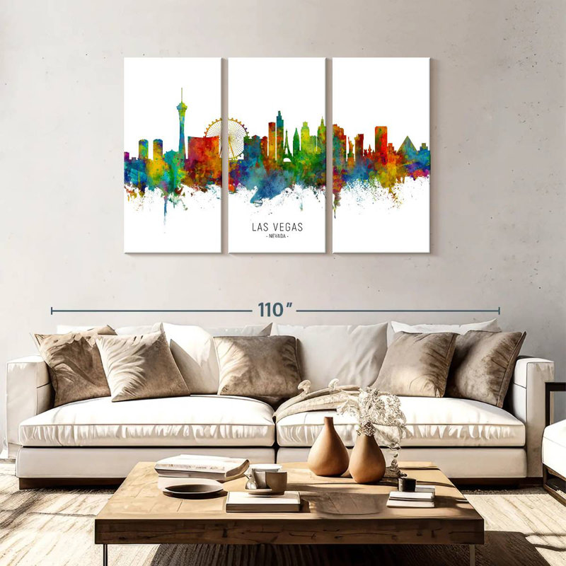 Skyline Sirec Las Vegas Nevada I, H 48 po x l 74 po