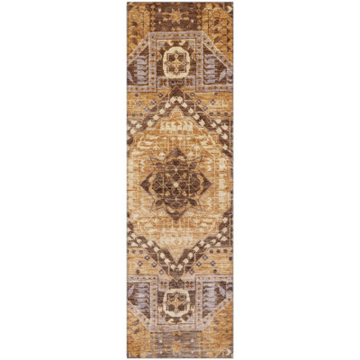 Premium Machine Washable Mayfield AMF1924 Diamond Rug