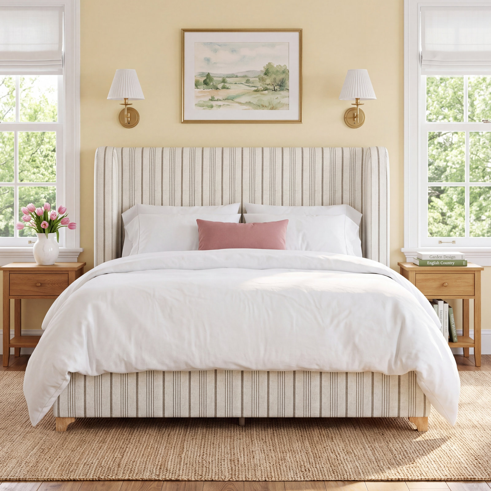 Cove Upholstered Bed, King