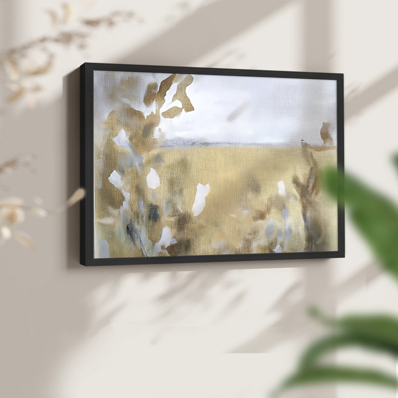Landscape Series-XV -Framed Print - Restickable, Noir, H 16 po x l 20 po