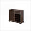 Armoire à vin 2 tiroirs avec tablettes amovibles L 39,4 po x l 15,7 po x H 34,7 po Farmhouse