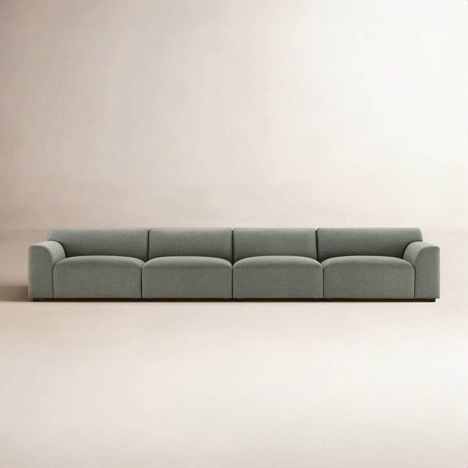 Morell 164" Modular Sofa, Nathan Hemp Tweed