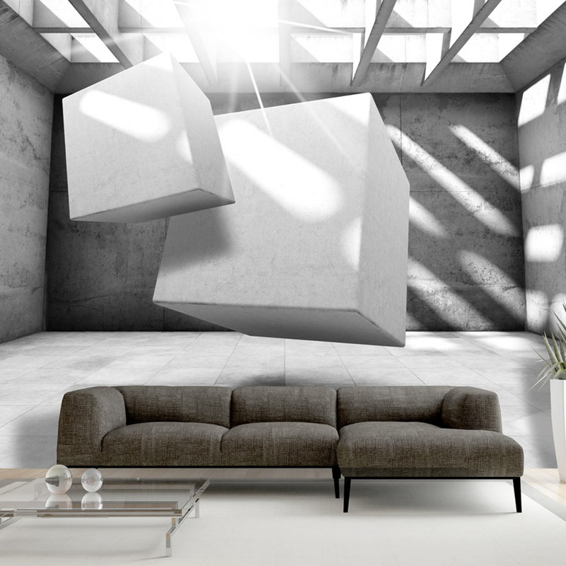 Dancing Squares 2.45m x 350cm Wallpaper, 400 cm x 280 cm