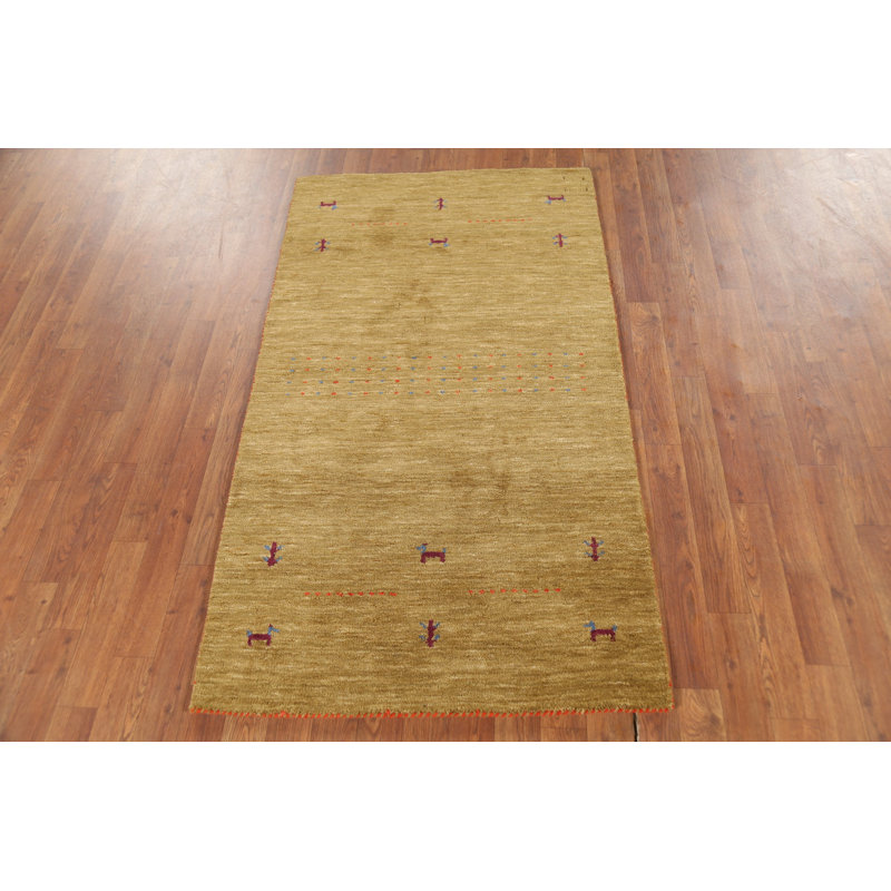 Tapis décoratif animaux tribal Gabbeh 3