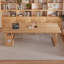 Bureau rectangulaire en bois massif Burlywood-1940308521