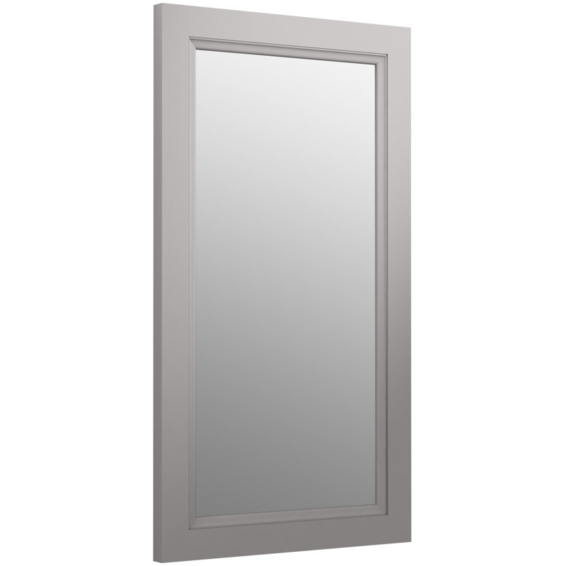 Miroir de salle de bain Damask ™, Gris mohair