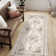 Elaine Machine Washable Oriental Area Rug with Non-Slip Backing