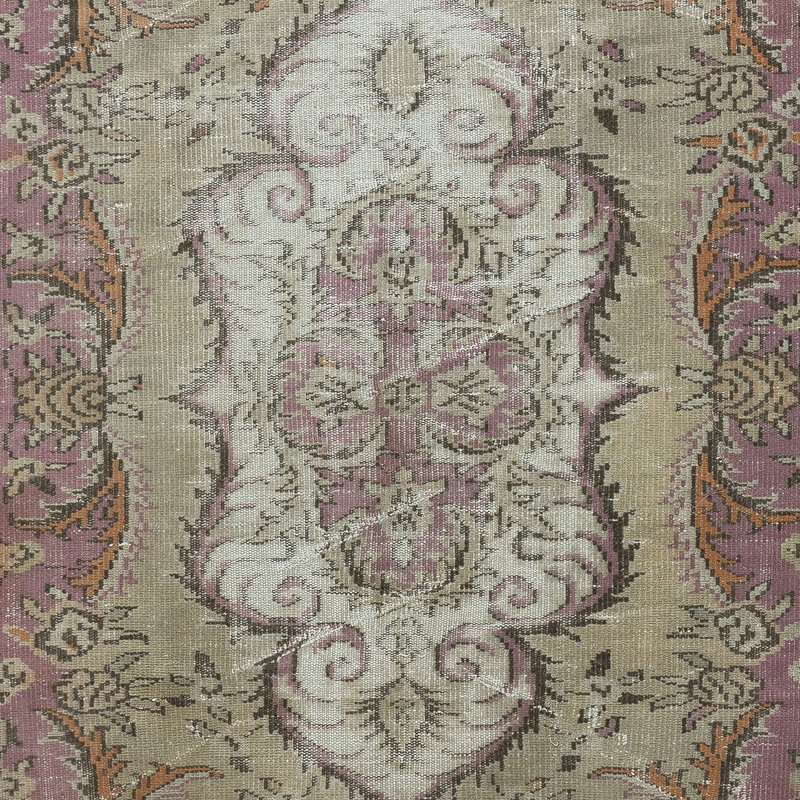 Tapis traditionnel traditionnel turc en laine fabriqué à la main