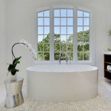 BE 65'' L Freestanding Soaking Bathtub
