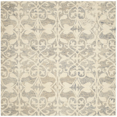 Davvid Hand Tufted Wool Geometric Rug