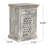 WOODEN NIGHTSTAND WITH 1 DRAWER 1 DOOR