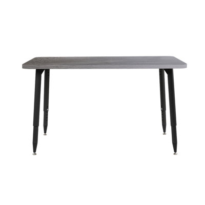 Adapte 24 x 36 Rectangle Woodgrain Activity Table with Adjustable Tapered Legs