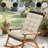 18x41x3 in tufted rocking chair cushion for indoor/patio use. Wear-resistant fabric, silk + foam pellet filling, elastic drawstring, and ties. Ideal for baby’s room, living room, study, garden, or patio， Beige-303946600