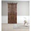 Porte de grange pliante en bois massif de style K avec trousse de quincaillerie - assemblage requis-101127220-109360460