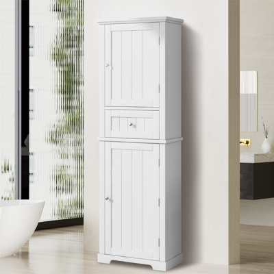Armoire à linge autoportante Toshia