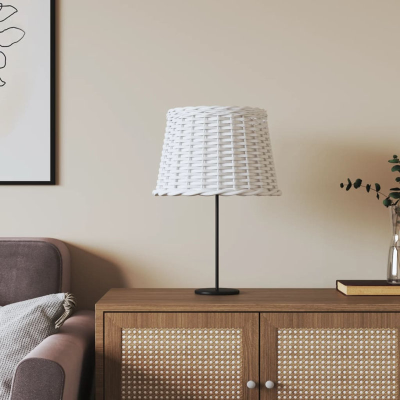 Empire Lamp Shade ( Screw On ), 26cm H x 40cm W x 40cm D, White