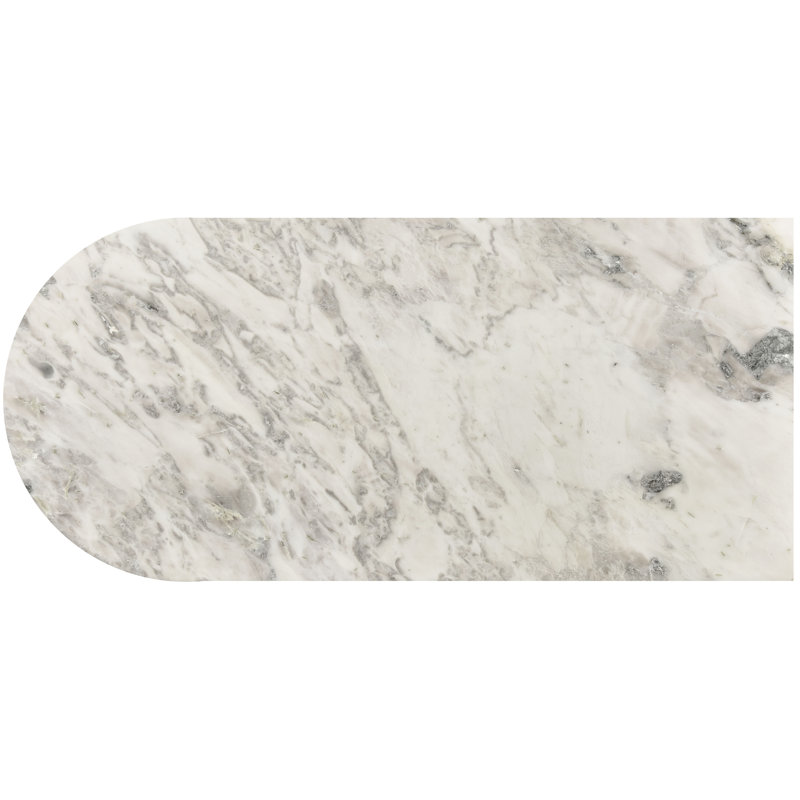 Hitas Genuine Marble Coffee Table, White