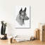«Feral Gaze» par Darlene Pavlovich, art mural sur toile-1077727085