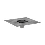 Rain Brilliance 4" x 4" Trim Tileable Rear Cover and Rough