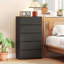 HOMCOM Chest of Drawers 5 Drawers Dresser Bedside Table-1538654766