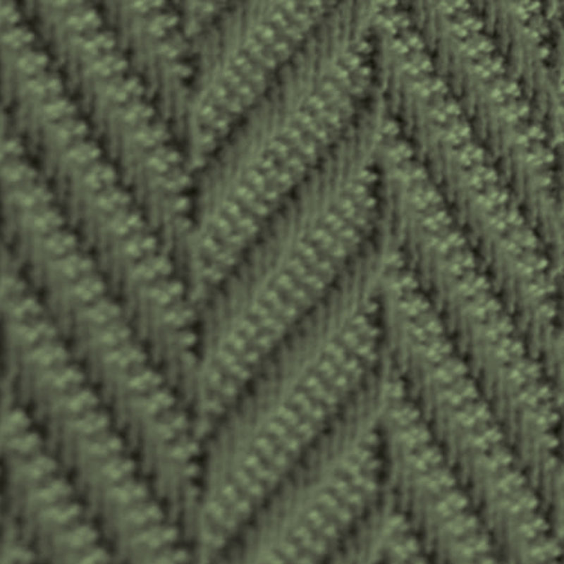 Couverture 100% coton à chevrons Threadmill, Queen (90" x 92"), Olive