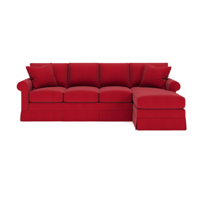 Friedman Upholstered Sectional with Chaise