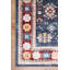 Tapis Aqua Rumi de style tribal du Sud-Ouest, bleu/ivoire/rouille-980304908-980304914