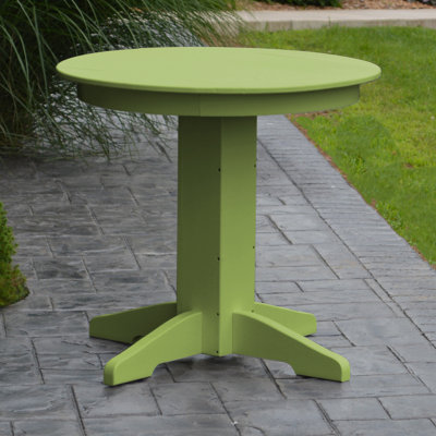Nettie Round Outdoor Dining Table , 33'' in. W 33'' in. D