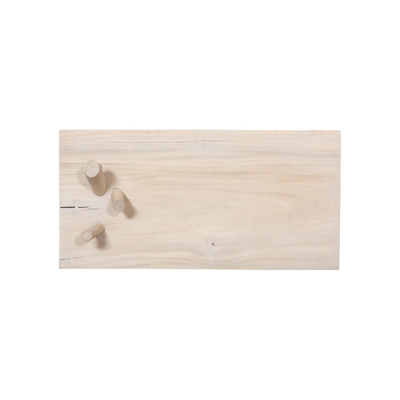 Branch Waterfall Coffee Table in Bleached