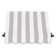 Awntech Charleston Acrylic Fabric Awning with Iron Scroll Arms