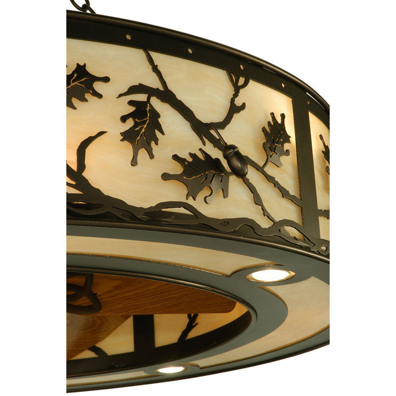 Rustic Lodge 12 - Light Chandelier