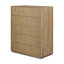 Leo 5 Drawer Dresser-Rustic Grey-506664040
