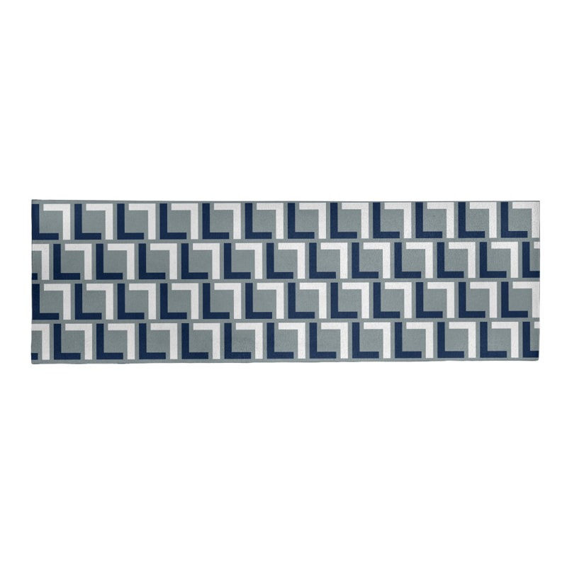 Tapis de couloir gris