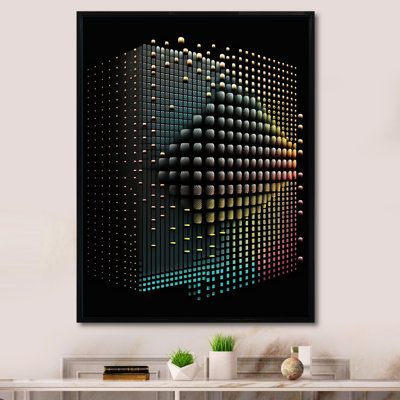 Luminogramme multidimensionnel III - reproduction sur toile