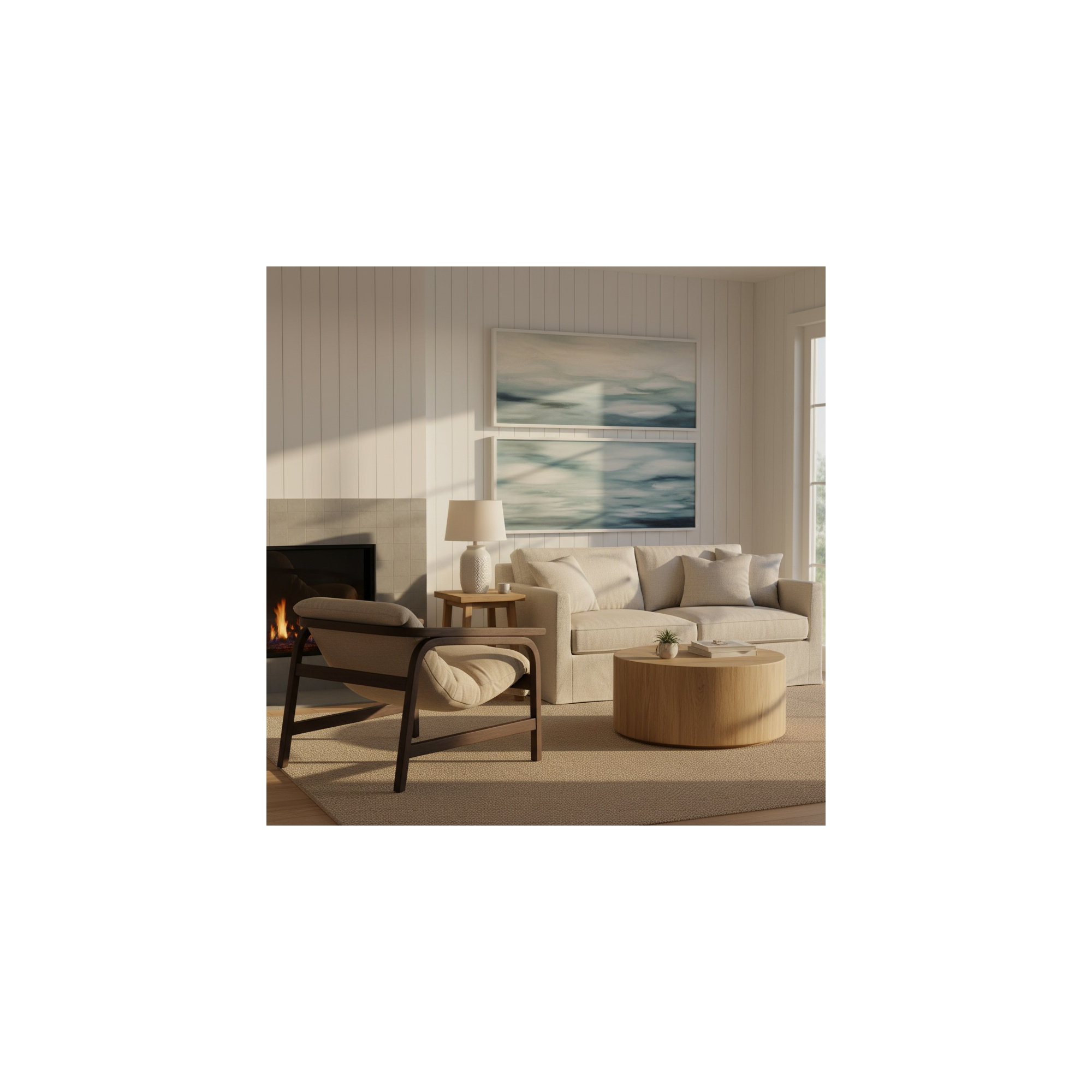 Cellire Chair, Dark Brown Wood/Java, Taupe Polyester
