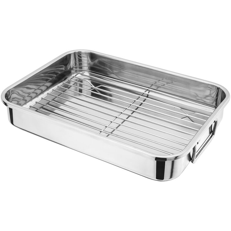 Judge Essentials Enamel Grill Tray with Rack and Handle