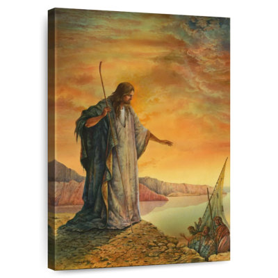 Jésus à la mer de Galilée