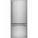 GE Appliances 33" 20.9 Cubic Feet Smudge-Resistant Bottom Freezer Refrigerator with Water and Ice Dispenser