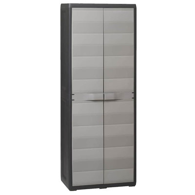 Plastic Single Storage Cabinet ( 171cm H x 65cm W x 38cm D)