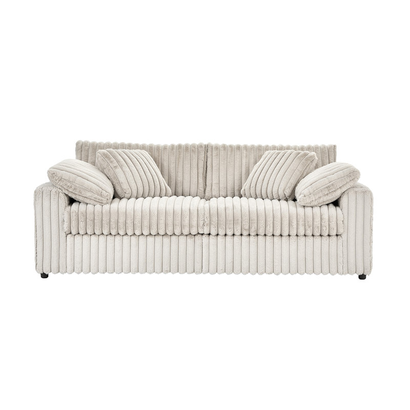 Canapé Hughes Furniture 24550, champagne Mondo, Champagne Mondo