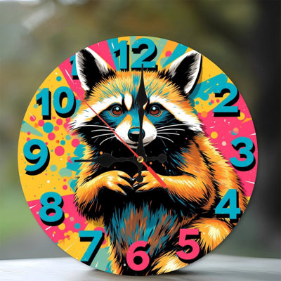 Horloge raton laveur