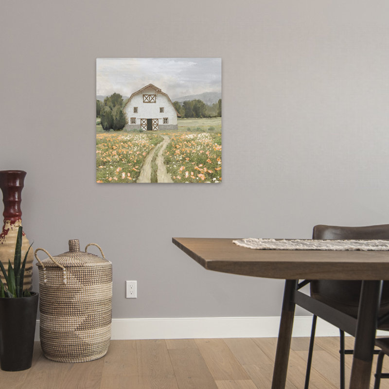 Art floral contemporain Flower Farm, H 24 po x l 24 po