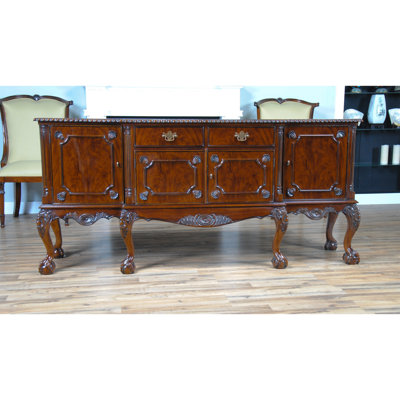 77'' Solid Wood Sideboard