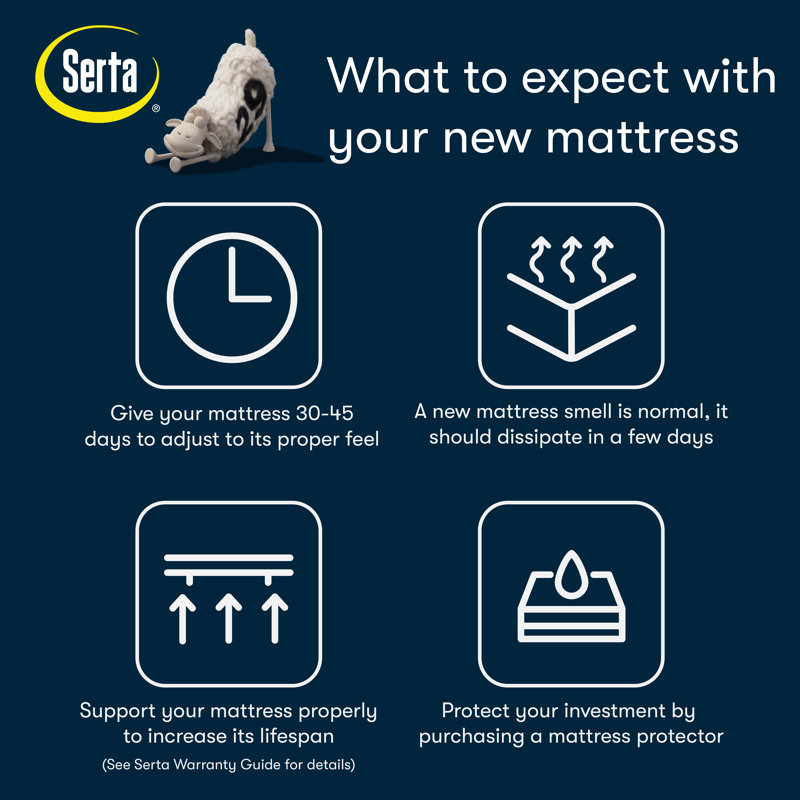 Perfect Sleeper Pro New Paris Medium 15" Latex Hybrid Mattress, Queen