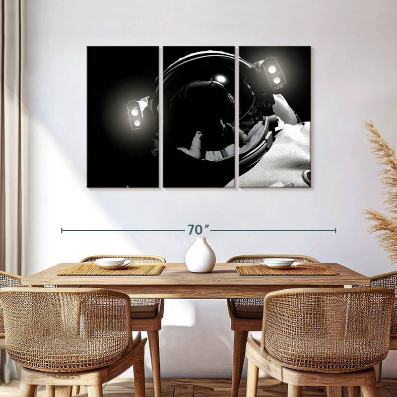 'Astronaut Space, 36" H x 57" W