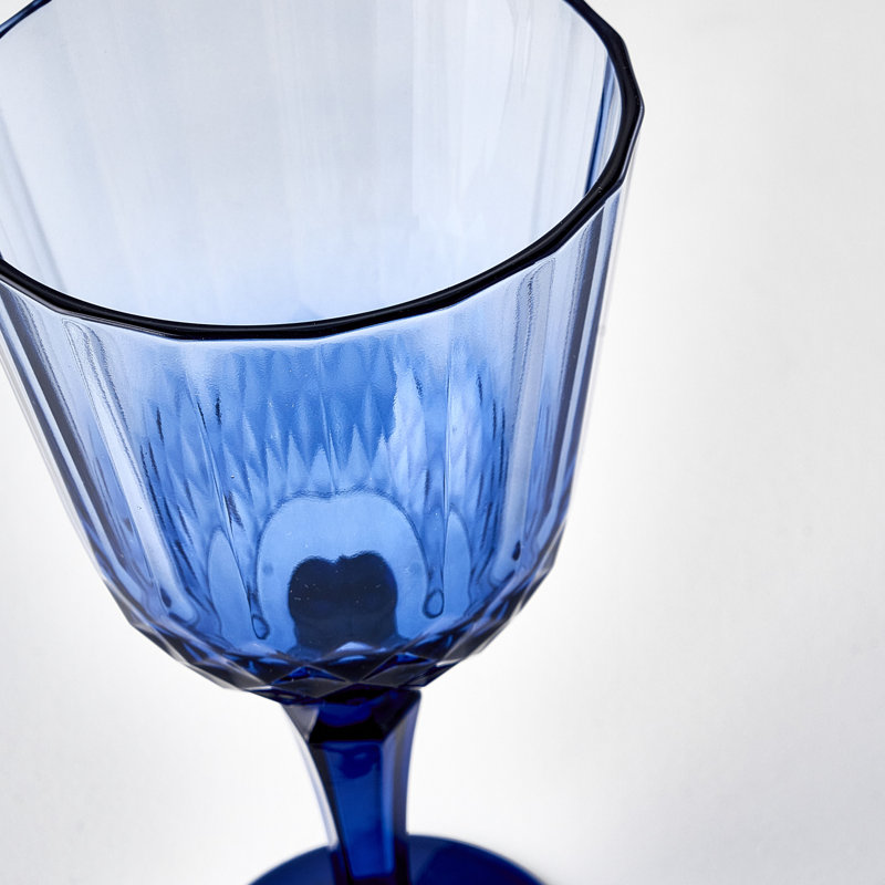 Verre à vin Colore, Bleu
